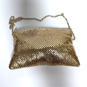 Paco Rabanne Gold Mesh Vintage Clutch